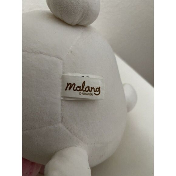 Molang Plush Pink Heart Pink Bow Loved Stuffed Animal - Picture 8 of 8